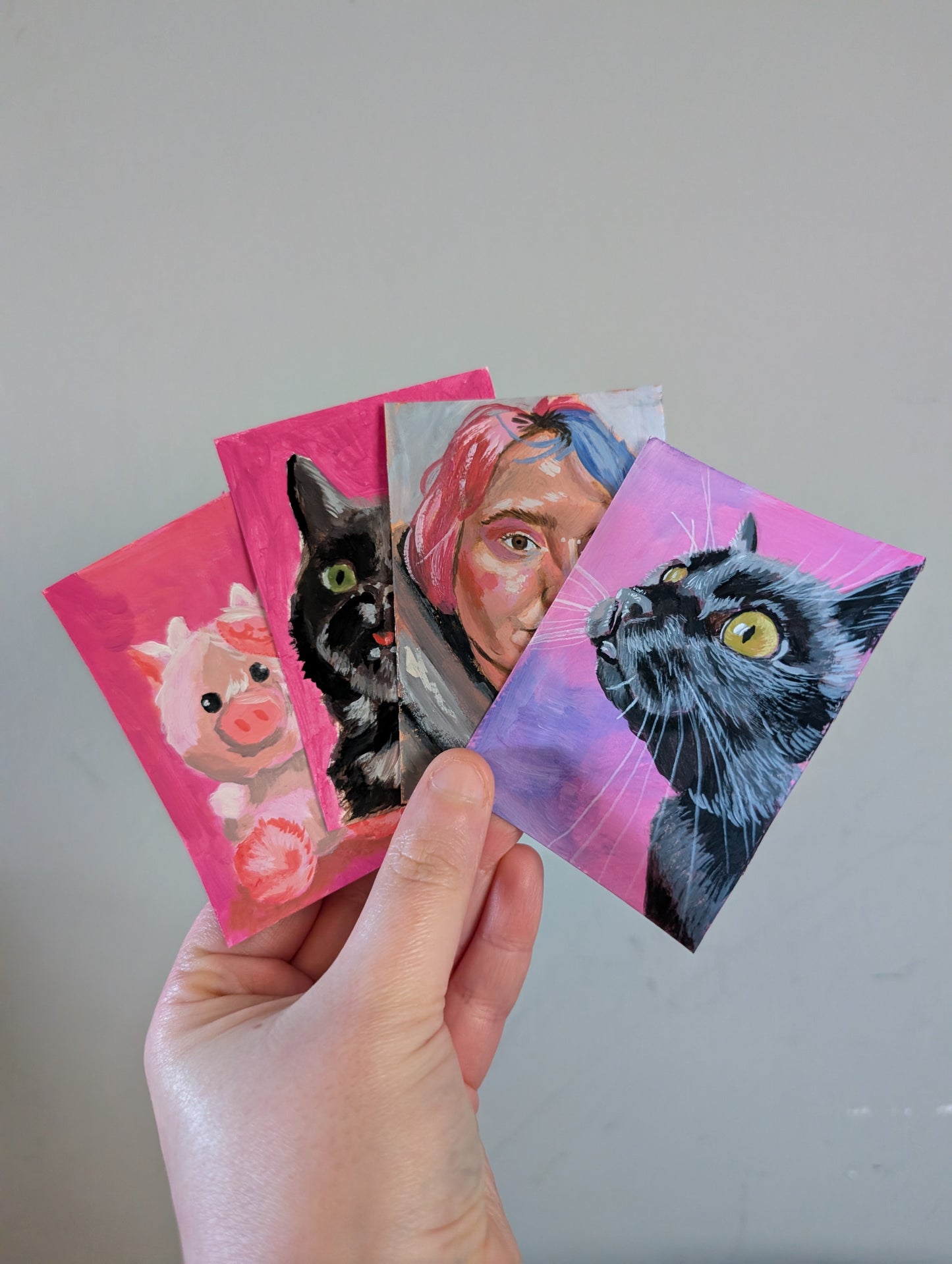 ACEO Art commission 2.5 x 3.5 inches